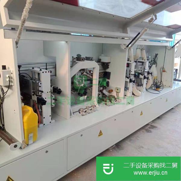 河北出售二手木工機(jī)械廣東基力雙修帶跟蹤全自動(dòng)封邊機(jī)