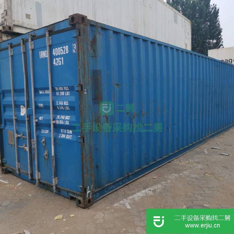 山東出售二手40GP可移動工地用集裝箱
