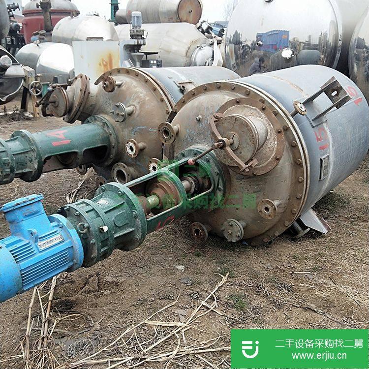 山東出售二手搪瓷反應釜