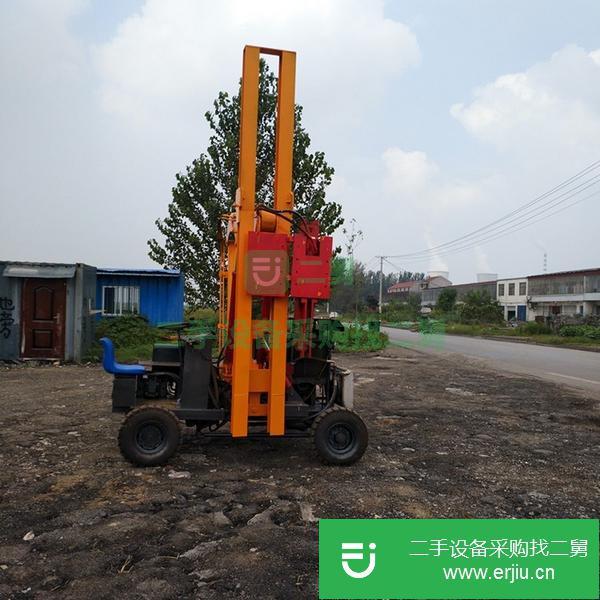 山東出售二手馬路護欄打樁機