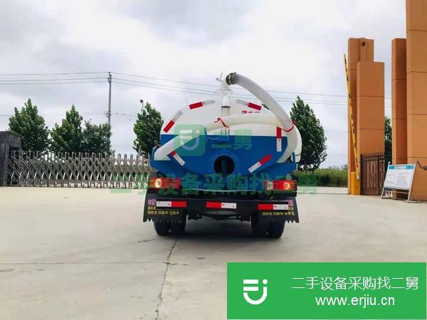 山東出售二手國六黑豹5方吸糞車