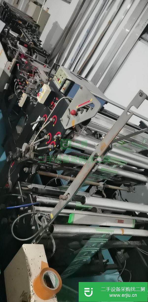 廣西出售二手350鐵民中封制袋機