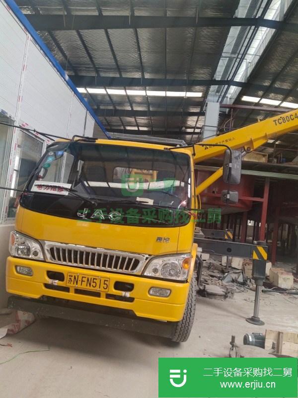 江蘇出售二手19年柳工八噸汽車吊