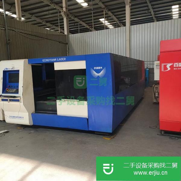 內蒙古出售二手17年慶源1500瓦激光切割機