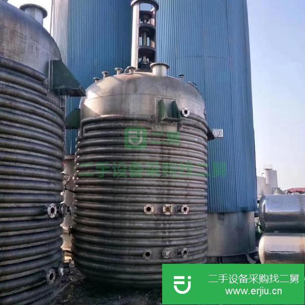 山西出售二手不銹鋼反應釜