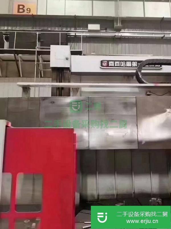 浙江出售二手齊一3米5高檔雙柱數控立式車床
