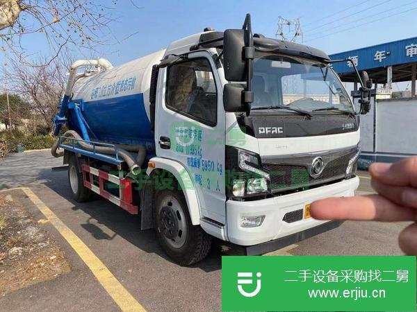 山東出售二手東風福瑞卡10方吸污車全手續