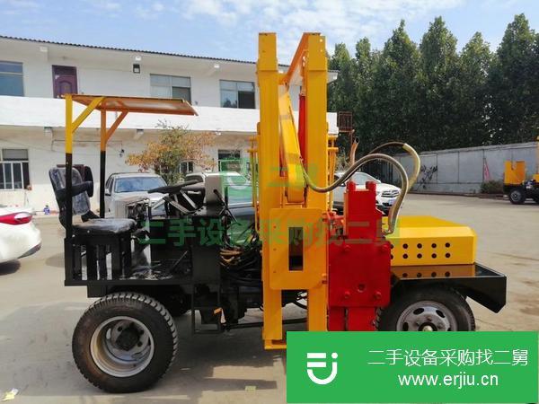 山東出售二手高速公路護欄打樁機
