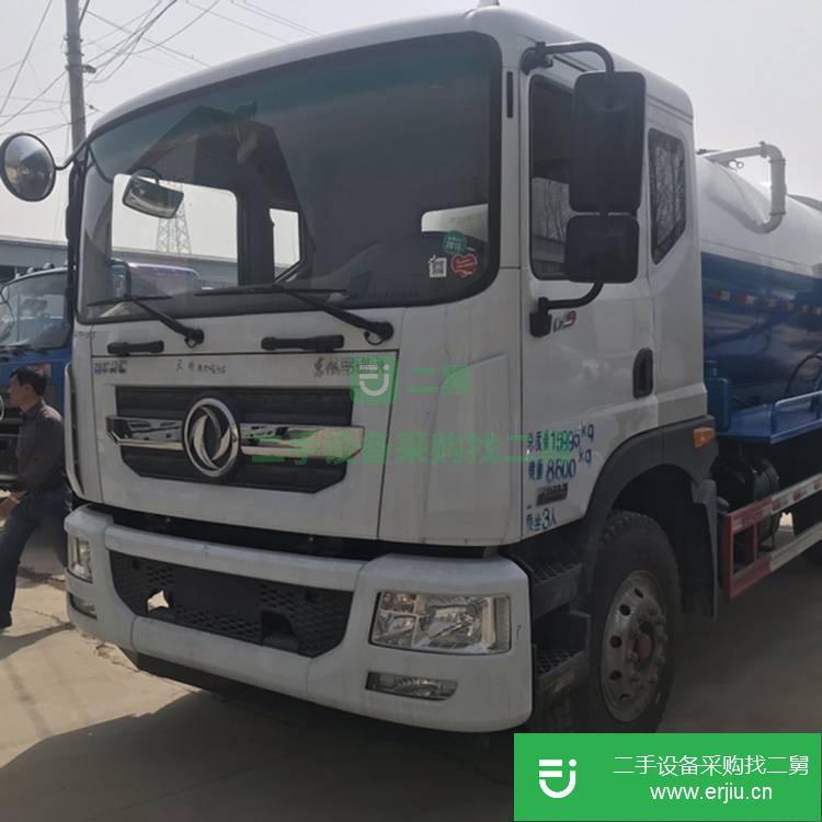 山東出售二手福田5立方吸污車