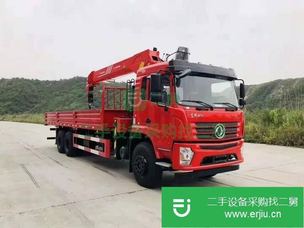 湖北出售二手東風D3L后八輪隨車吊