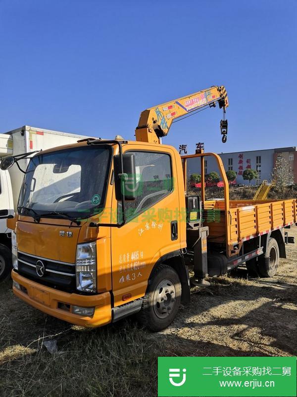 河北出售二手18年凱捷上裝3.2噸隨車吊