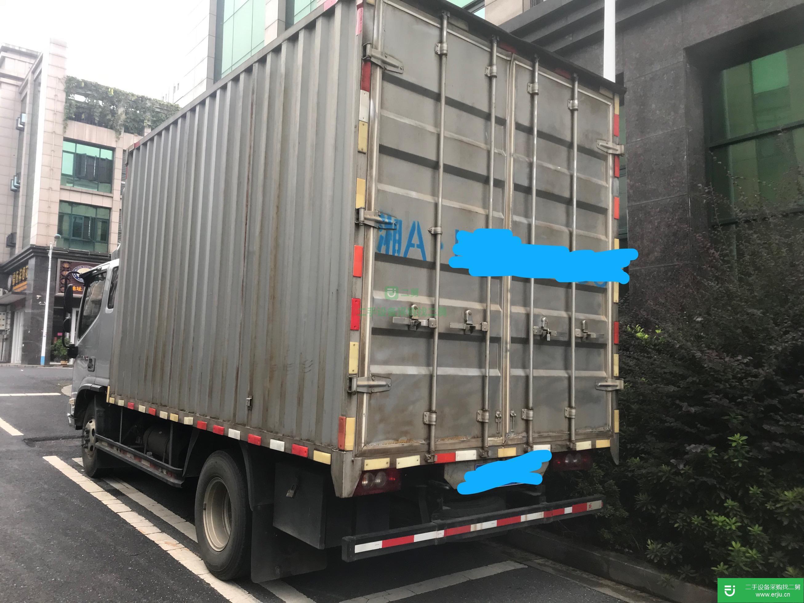 湖南出售二手福田奧鈴131馬力箱式貨車