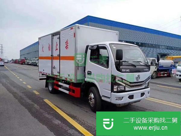 上海出售國六東風多利卡箱式危險品運輸車4米2
