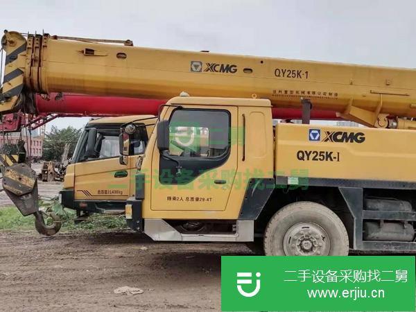 四川出售二手徐工25K-1汽車吊國三