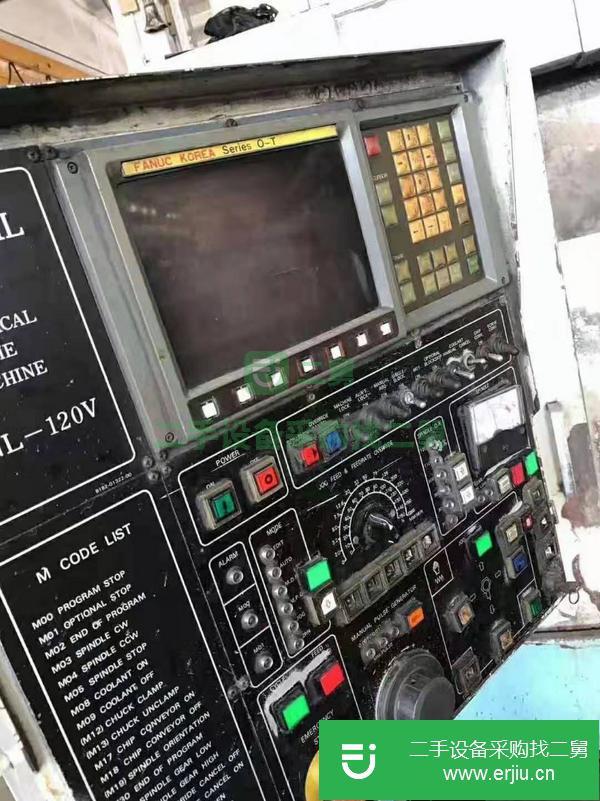 福建出售二手韓國1.25米數控立式車床