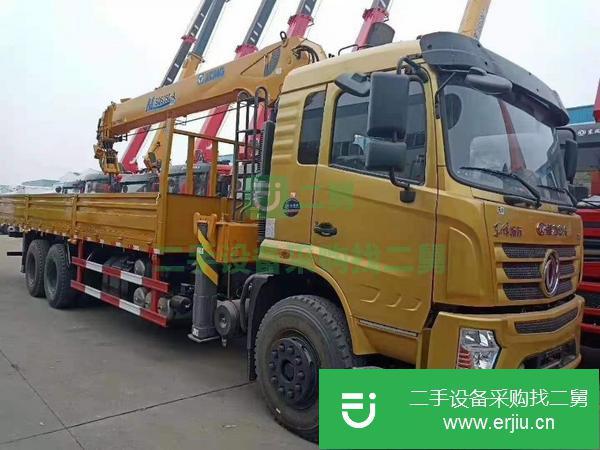 湖北出售二手東風D3L后八輪隨車吊