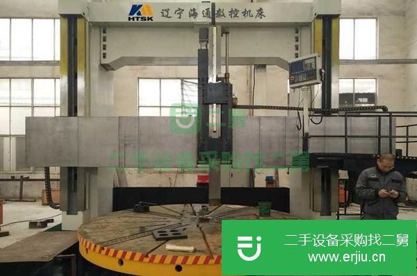 山東出售二手5米數(shù)控立式車床