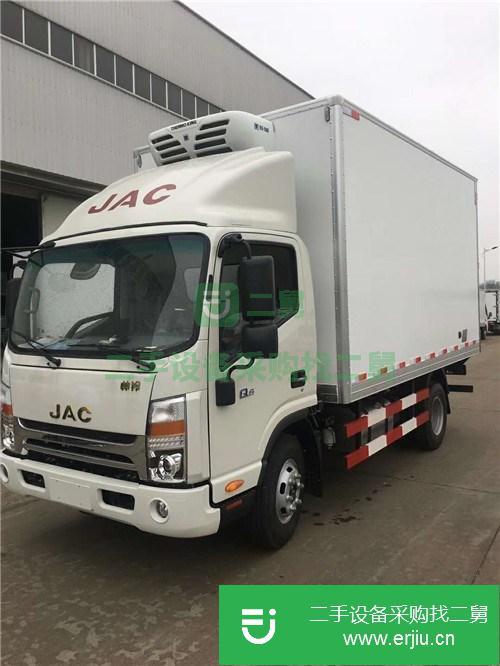 河南出售二手江淮藍牌4.2米冷藏車