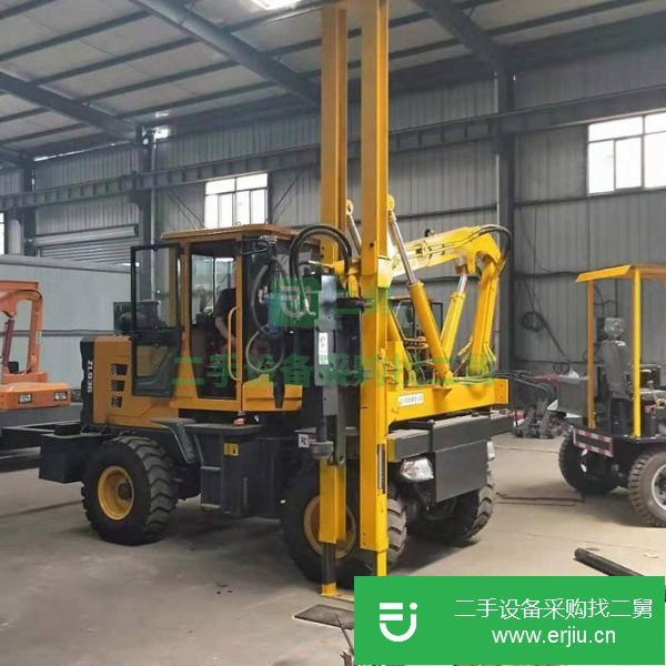 山東出售二手高速公路護(hù)欄打樁機