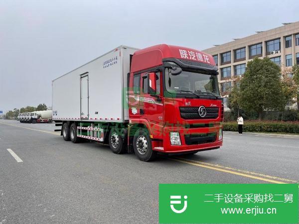 湖北出售二手陜汽德龍X3000前四后八9米6冷藏車