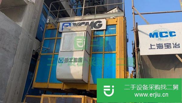 河南出售二手16年徐工施工電梯