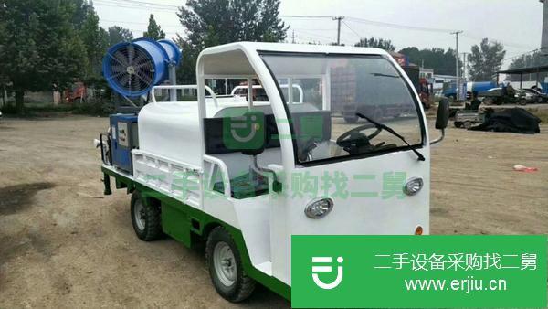四川出售二手電動四輪園林綠化灑水車