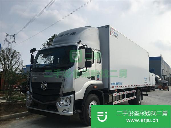遼寧出售二手福田歐馬可6.6米186馬力冷藏車