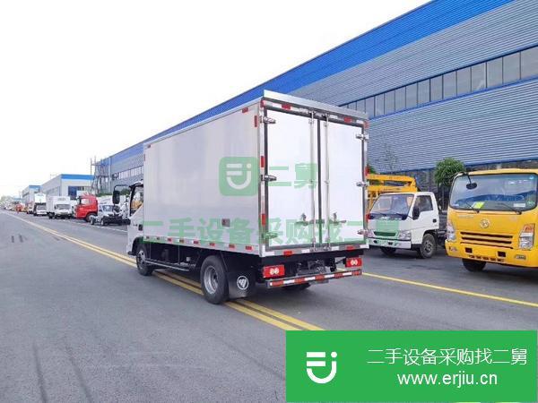 甘肅出售二手福田奧鈴國六130馬力冷藏車