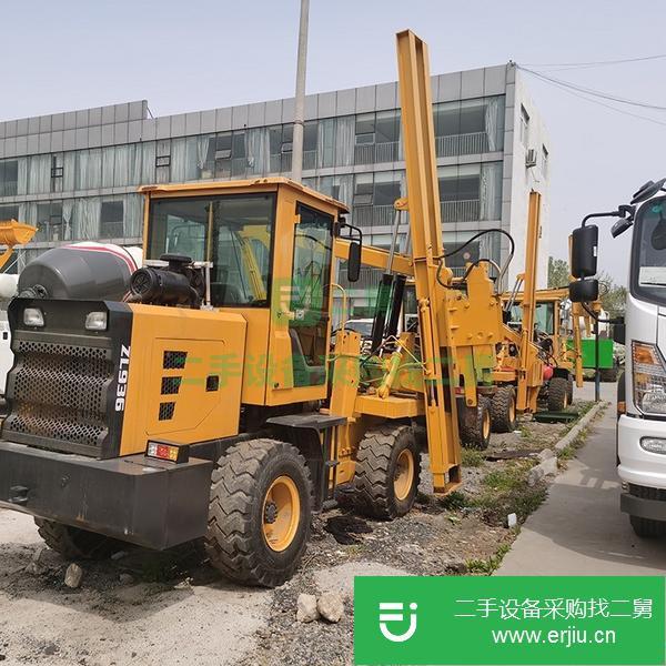 山東出售二手小型打樁機(jī)