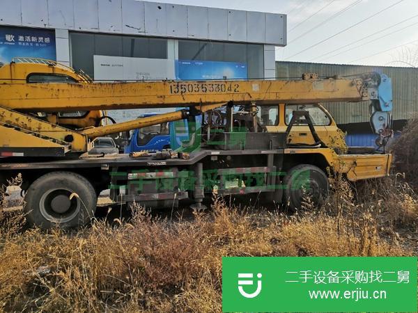 山西出售二手國三徐工12噸汽車吊