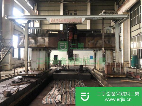 浙江出售二手10米XKW2740×100定梁龍門移動式數控鏜銑床