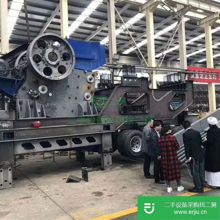 河南出售二手移動(dòng)破碎機(jī)