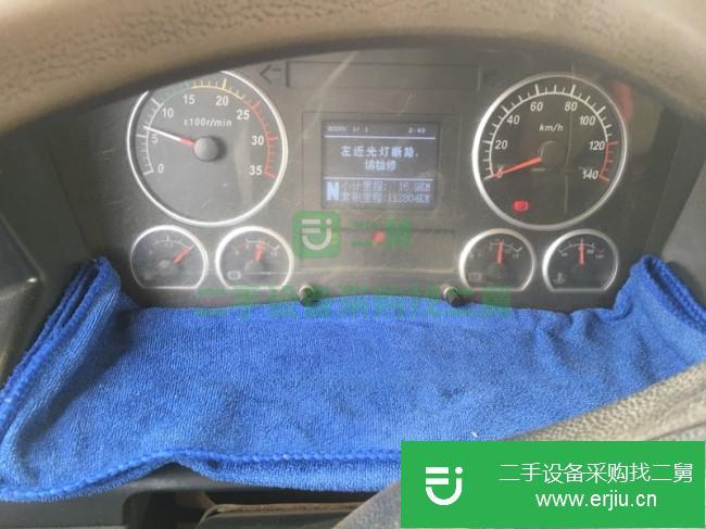 湖北出售二手玉柴發(fā)動機290馬力自卸車