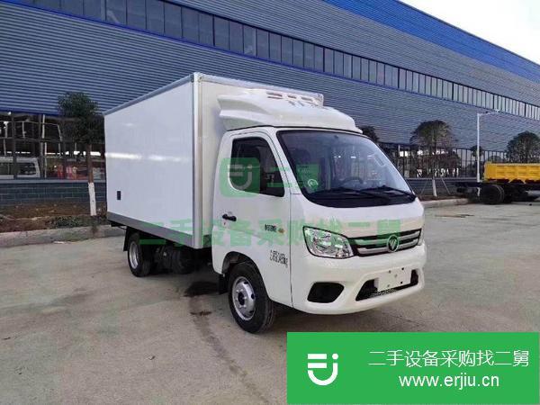 河南出售二手福田祥菱藍(lán)牌116馬力冷藏車