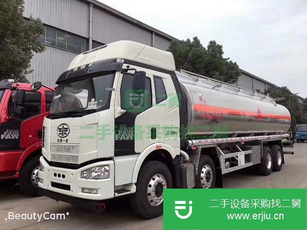 河南出售二手解放前四后八油罐車