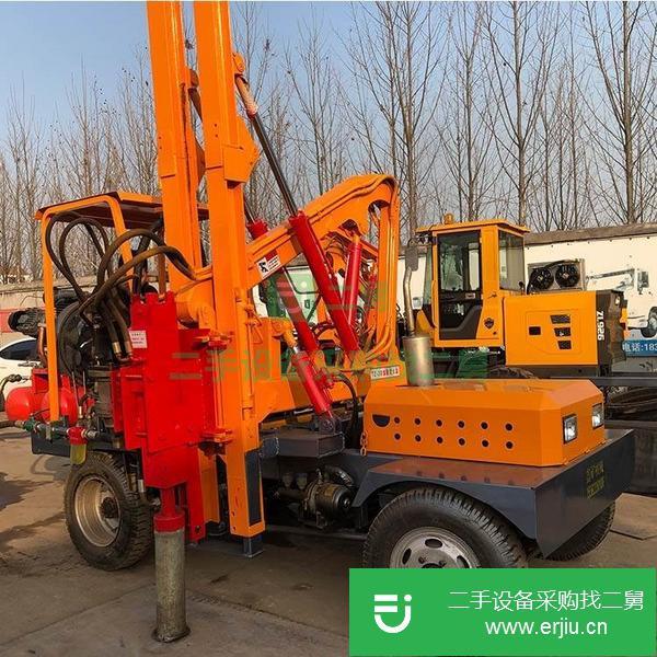 江蘇出售二手公路護欄打樁機