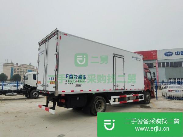 湖北出售二手一汽解放J6L高頂雙臥240馬力6米8冷藏車