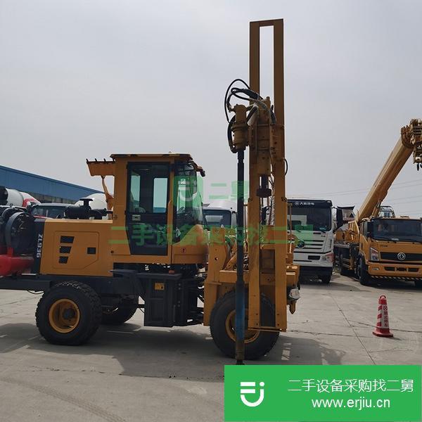 山東出售二手公路打樁機