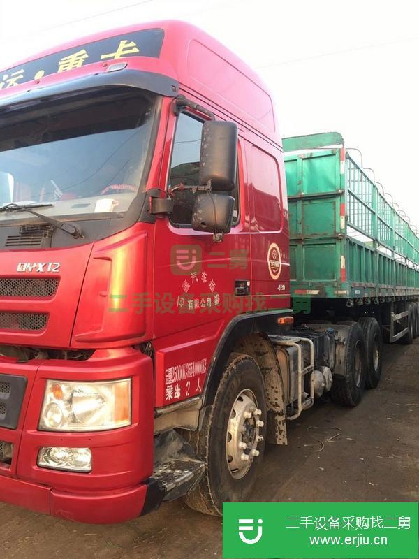 山西出售大運牽引車，430馬力國四雙驅(qū)，帶駐車空調(diào) 四路監(jiān)控車況精品