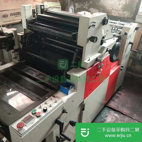 黑龍江出售二手17年中基彩虹47打碼膠印機(jī)