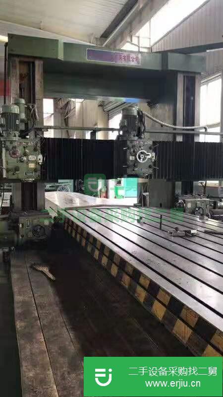 江蘇出售二手南通中南2-6米龍門銑床