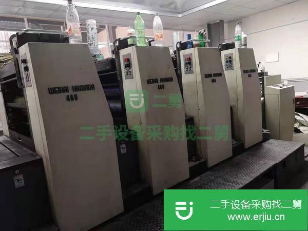 浙江出售二手濱田4660四開四色膠印機