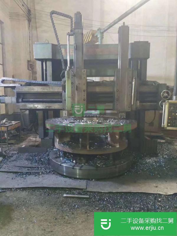 福建出售二手齊二大連瓦機2.5米立式車床