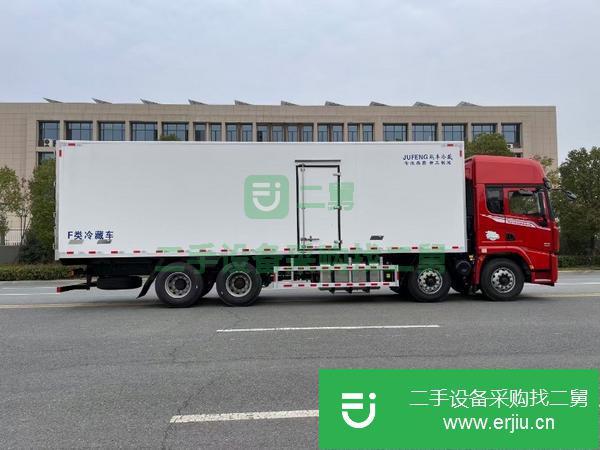 湖北出售二手陜汽德龍X3000前四后八9米6冷藏車