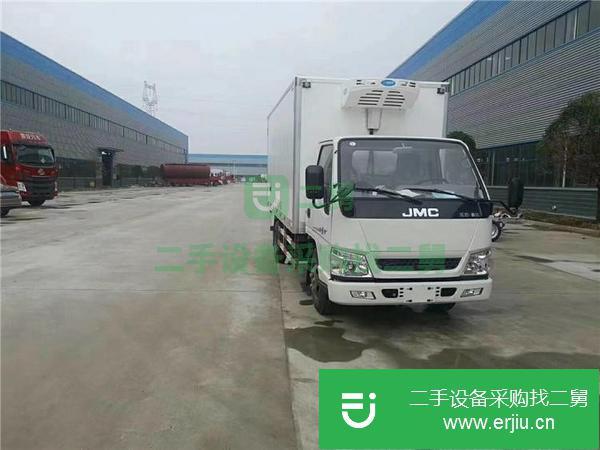 湖北出售二手江鈴順達(dá)寬體115馬力國(guó)五冷藏車(chē)