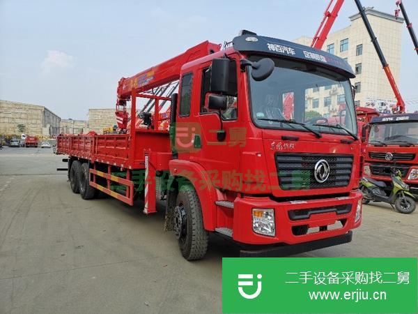 西藏出售二手長(zhǎng)興12噸東風(fēng)錦程后八輪隨車吊