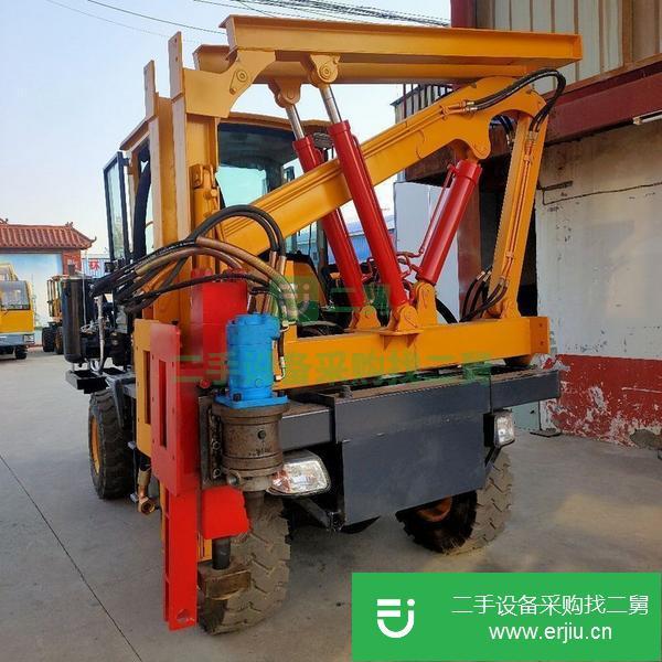 重慶出售二手高速公路護欄打樁機