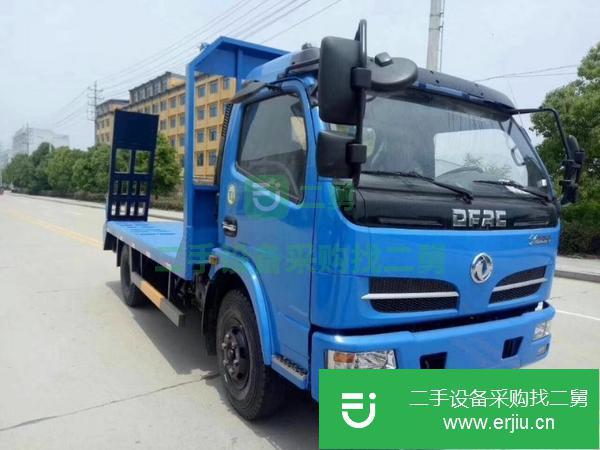 吉林出售二手解放前四后八平板運輸車可上戶支持分期