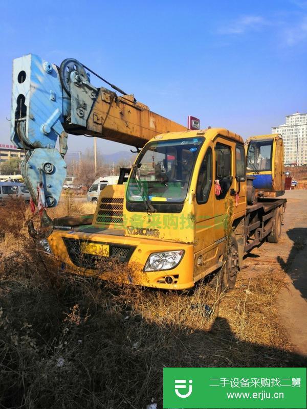 山西出售二手國三徐工12噸汽車吊