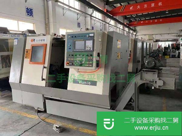 浙江出售二手臺中Vturn-16數(shù)控斜身車床
